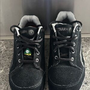 Kodiak Women's Steel Toe Black Shoes